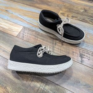 LeMouton Wallaby merino wool sneakers Black 42